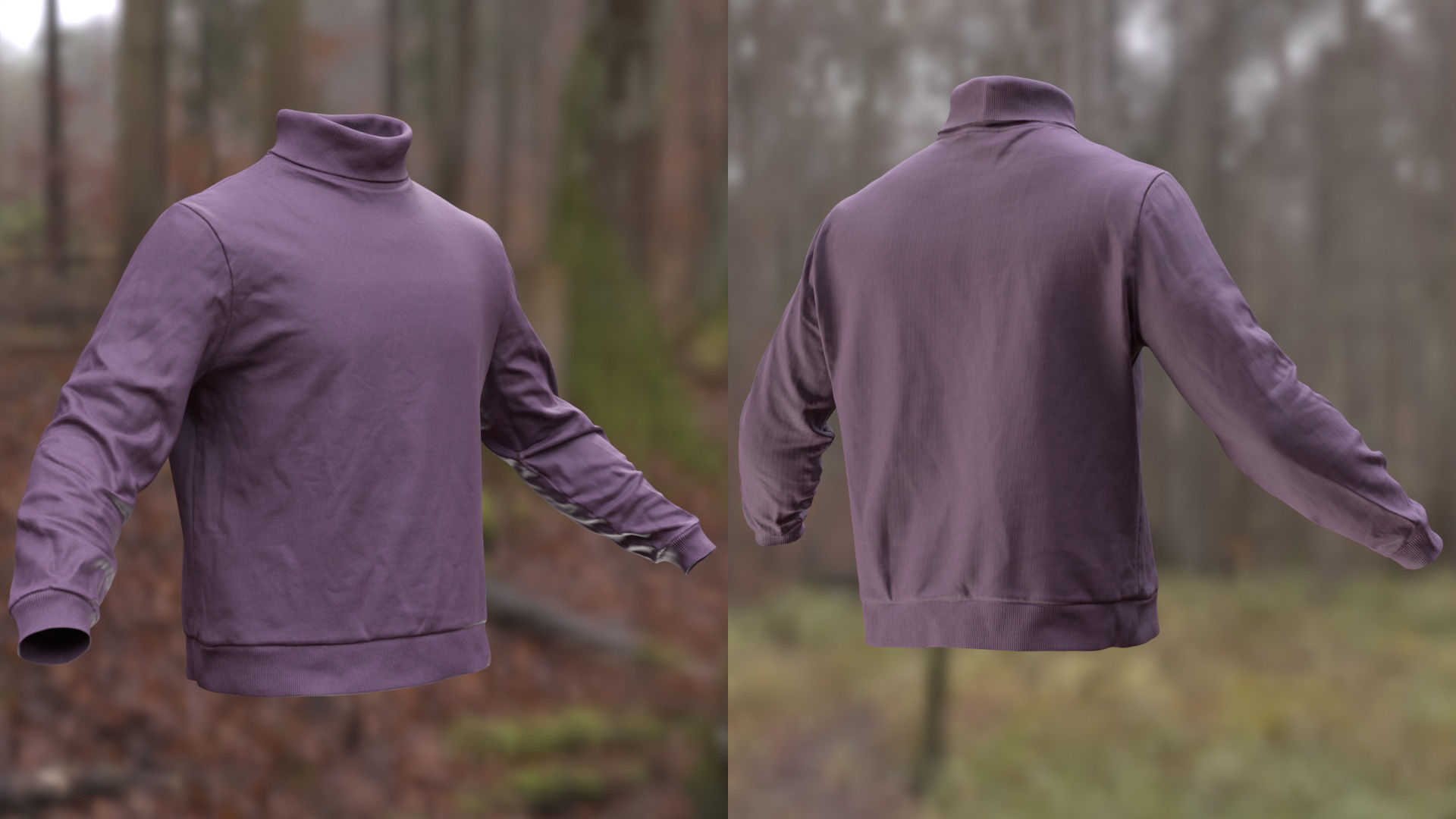 Sweater 64 - All MH Bodies and UE5 Skeletons - Rigged Low-poly 3D model_8