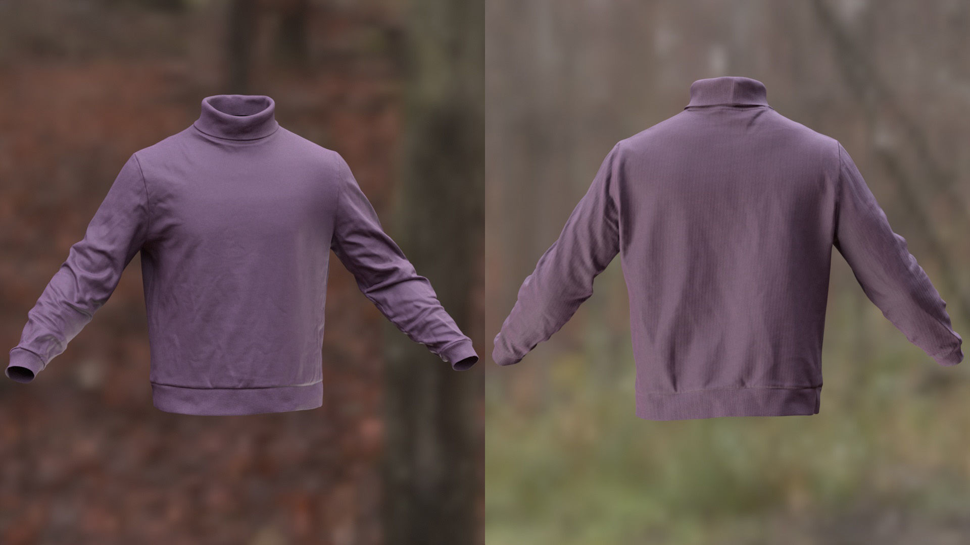 Sweater 64 - All MH Bodies and UE5 Skeletons - Rigged Low-poly 3D model_9