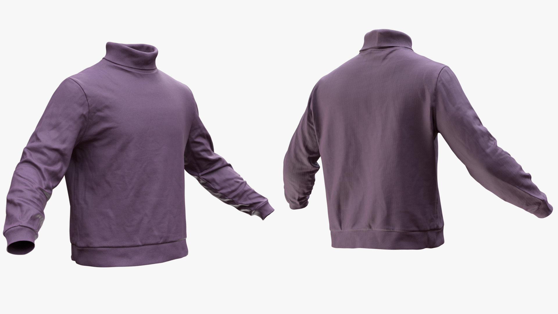 Sweater 64 - All MH Bodies and UE5 Skeletons - Rigged Low-poly 3D model_4