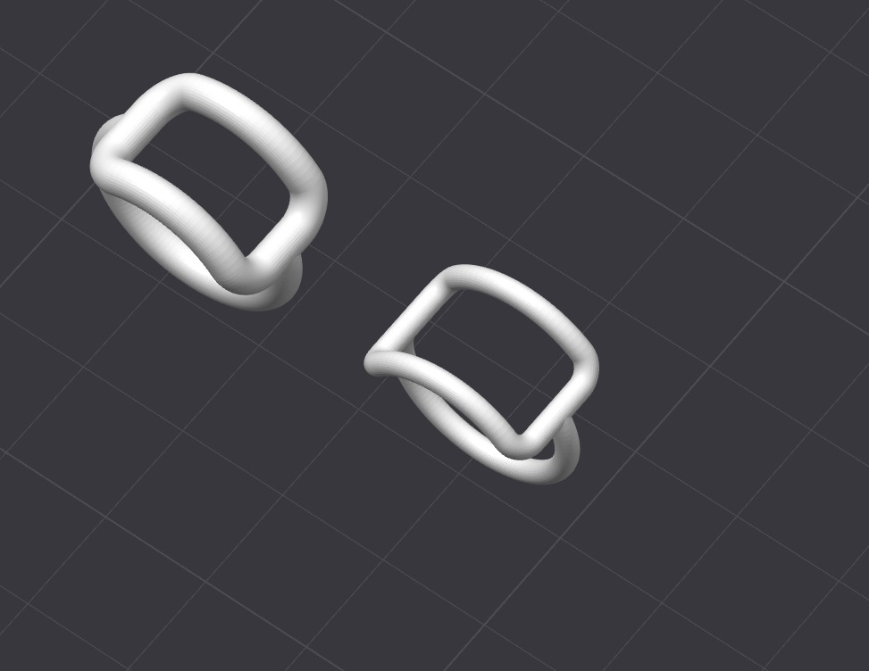 PIPE RING size G-Z in 2mm and 3mm 3D print model_1