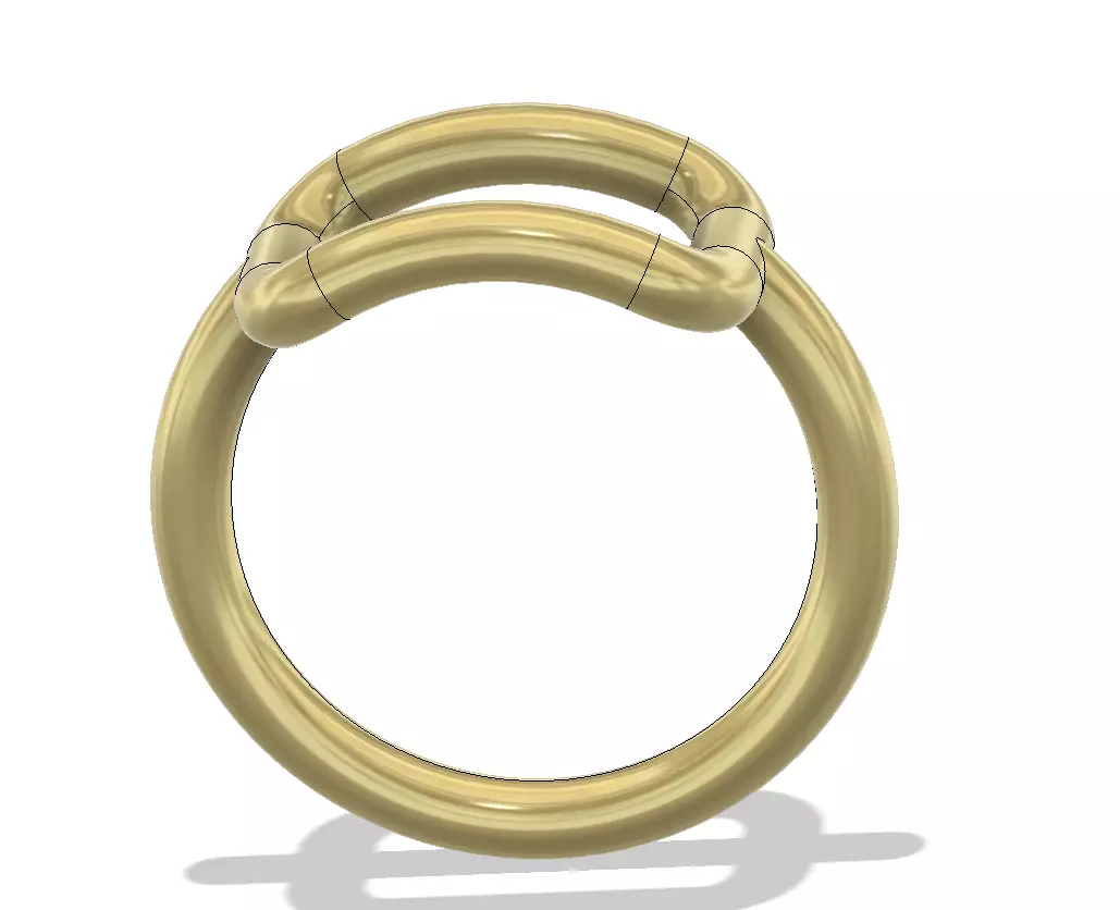 PIPE RING size G-Z in 2mm and 3mm 3D print model_0