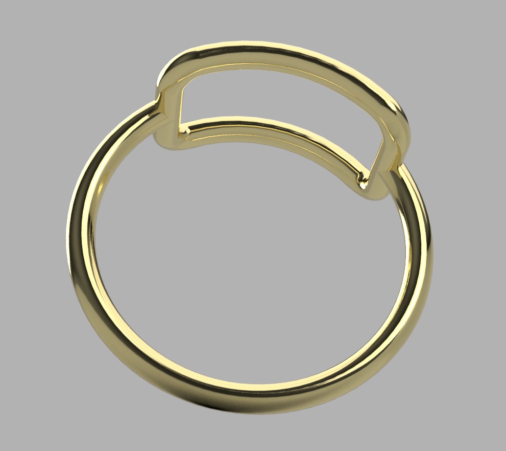 PIPE RING size G-Z in 2mm and 3mm 3D print model_4