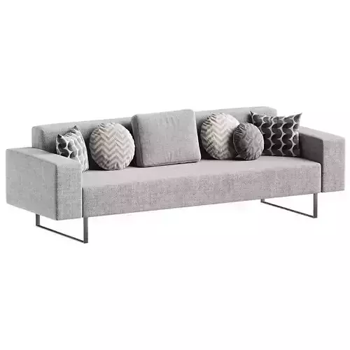 sofa big grey
