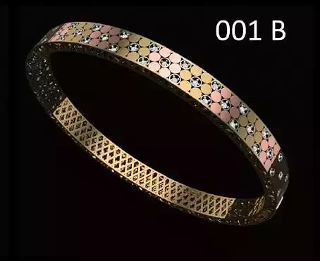 branded gent bracelets bangles 3D print model