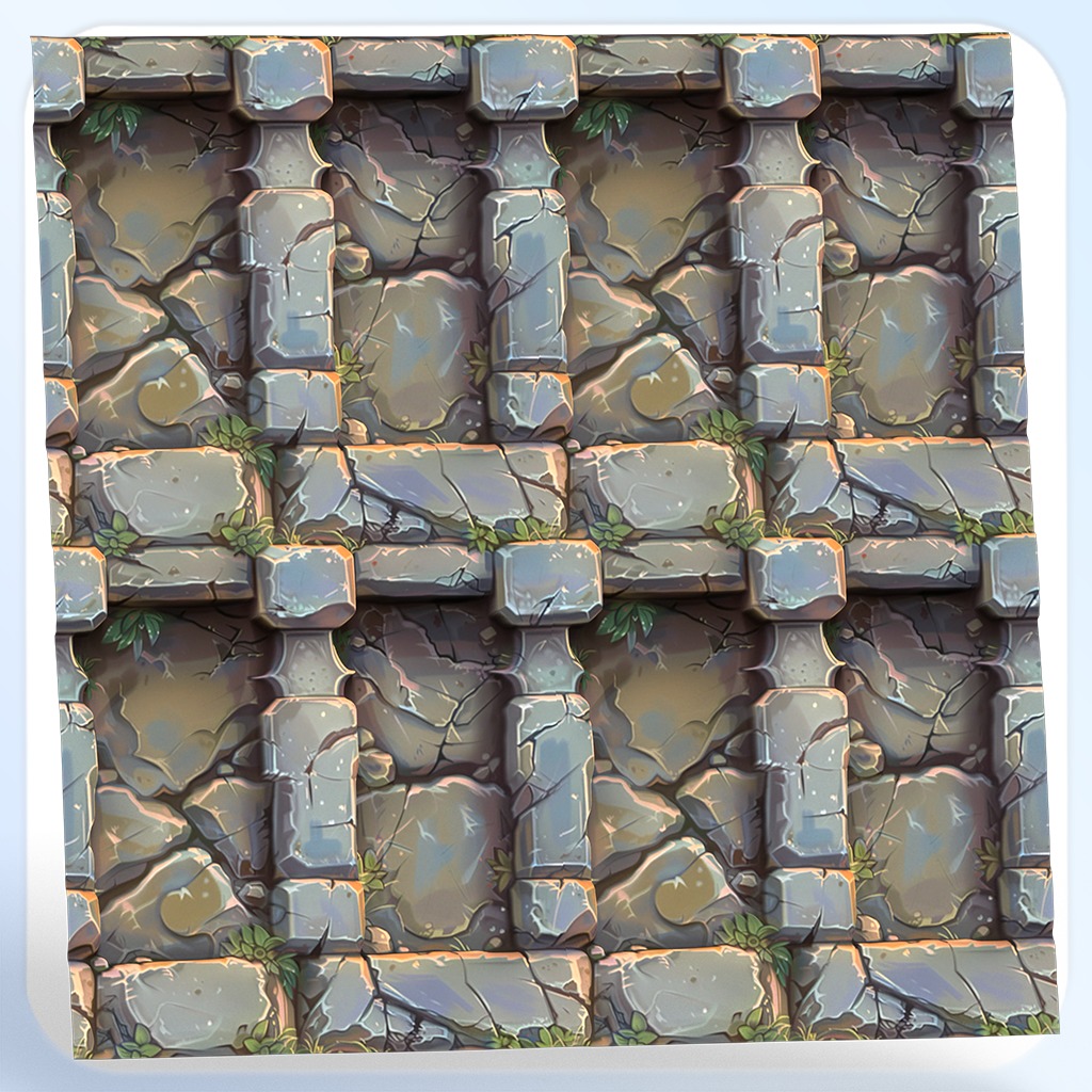 Stylized Wall Seamless Texture Texture_3