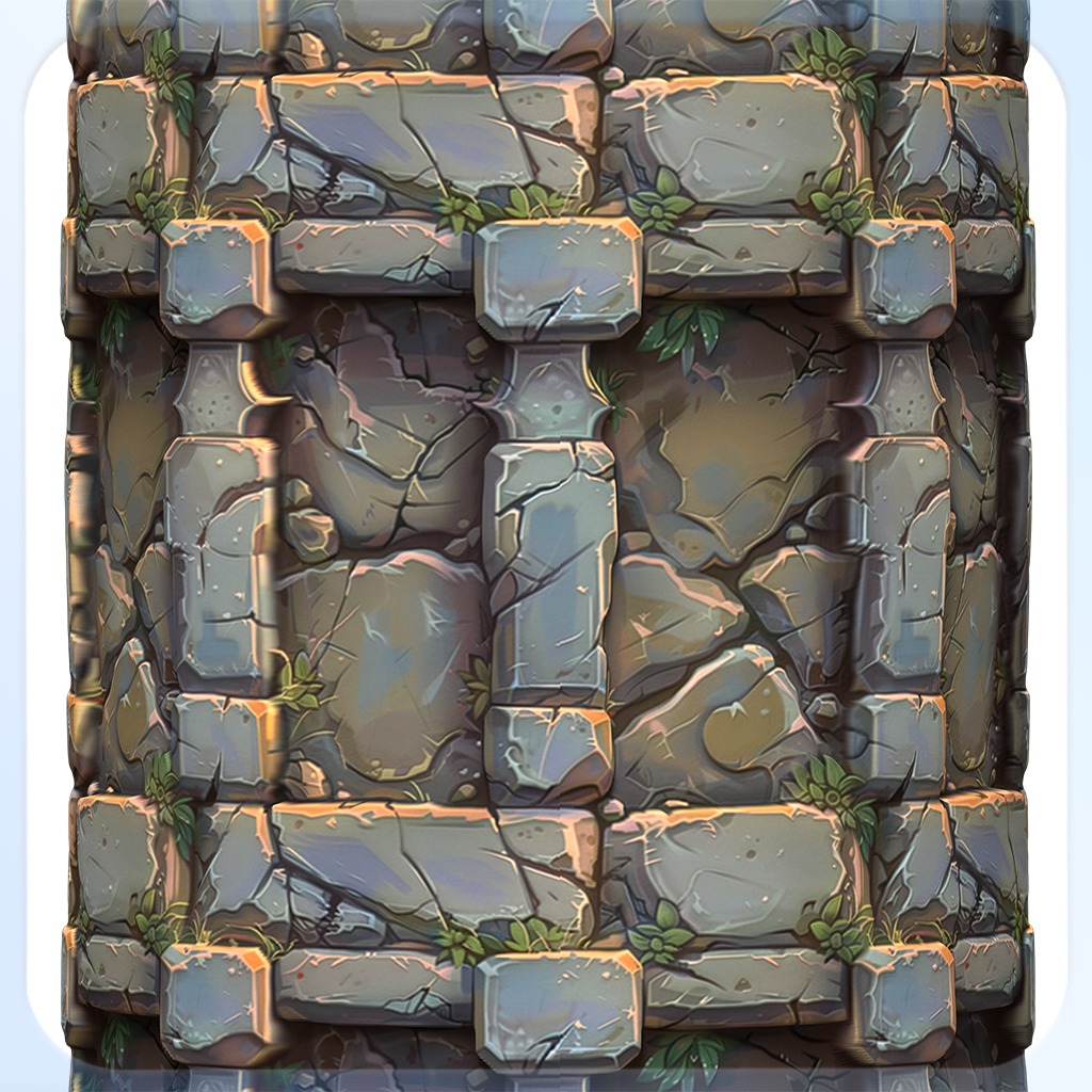 Stylized Wall Seamless Texture Texture_2