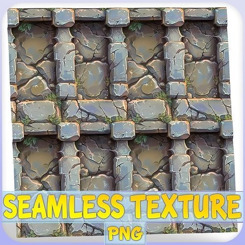 Stylized Wall Seamless Texture Texture