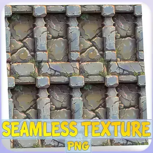 Stylized Wall Seamless Texture