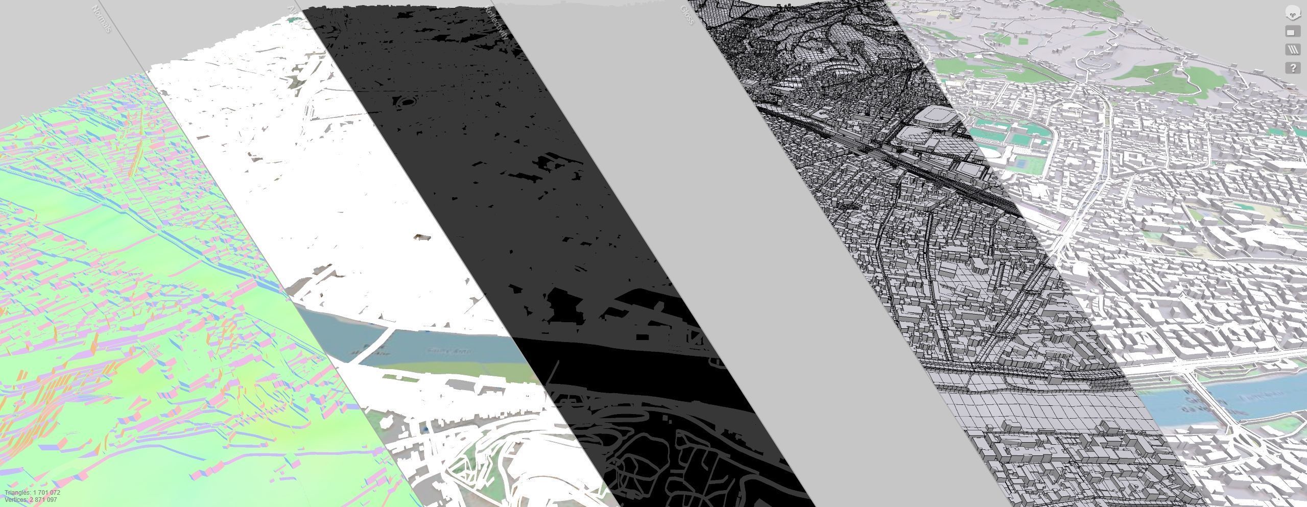 Cityscape Florence Italy 3D model_16