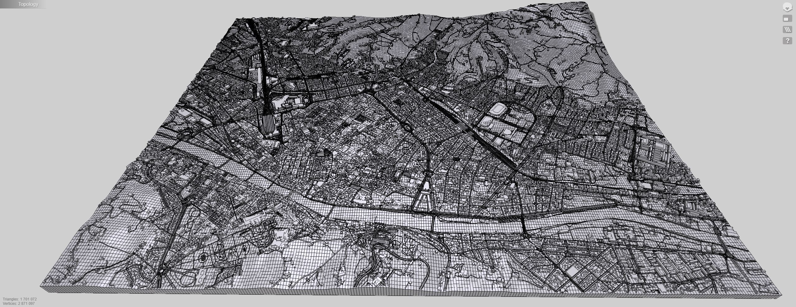 Cityscape Florence Italy 3D model_13