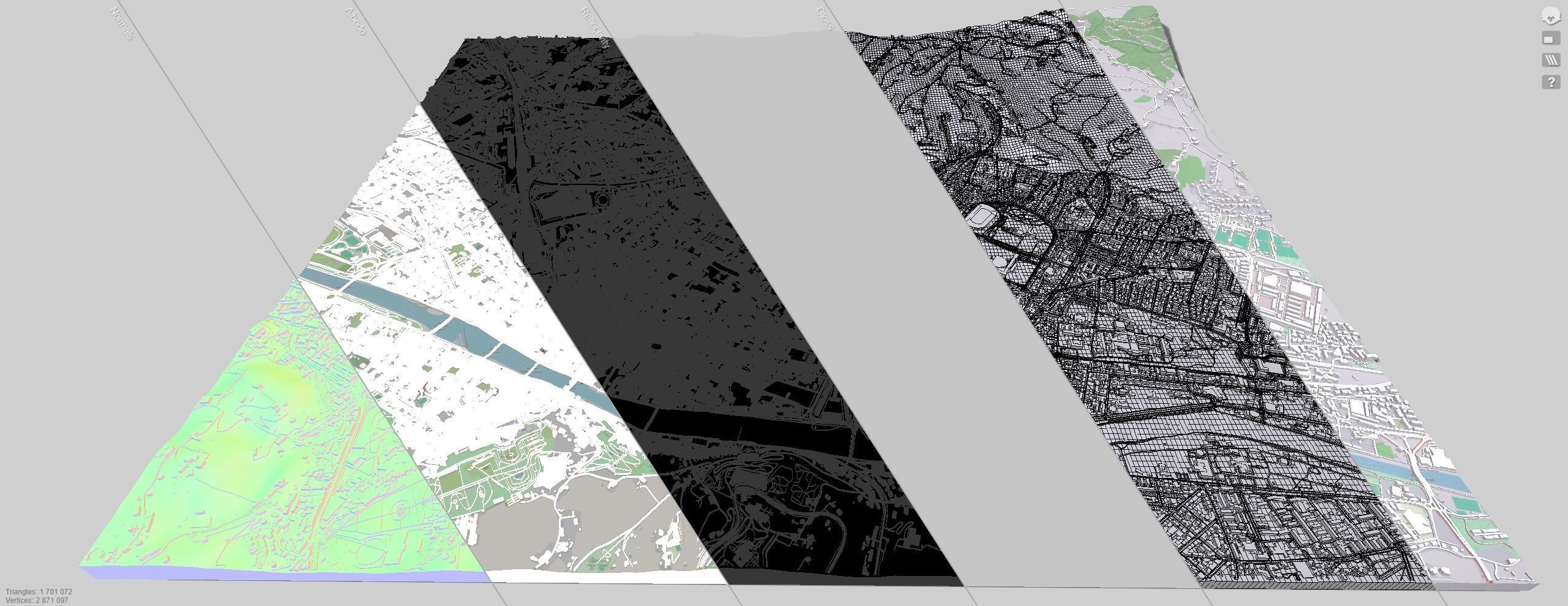 Cityscape Florence Italy 3D model_14