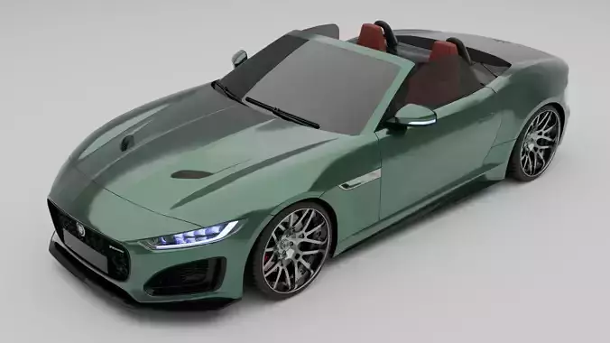 Jaguar F-Type 3D model
