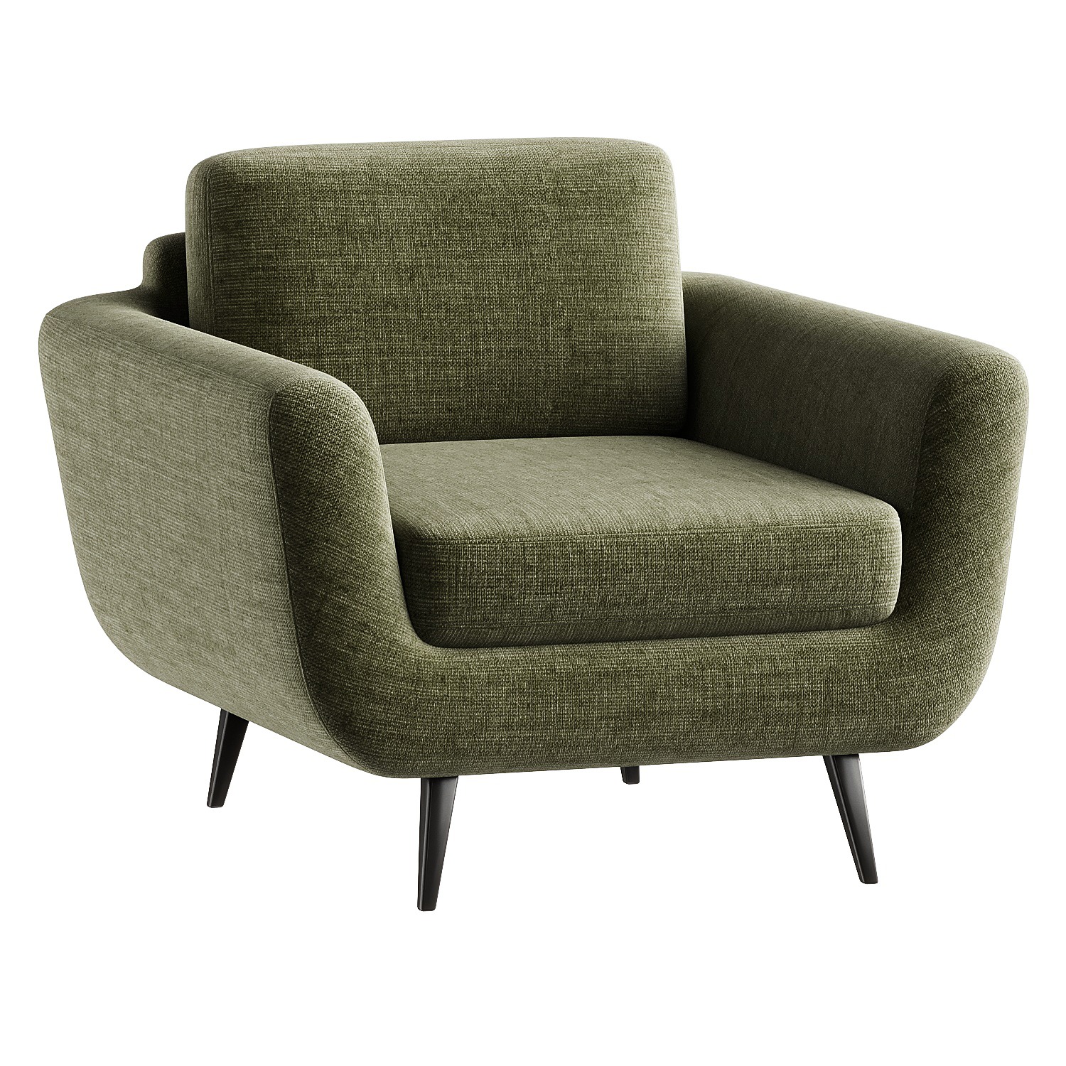 armchair 56 3D model_4