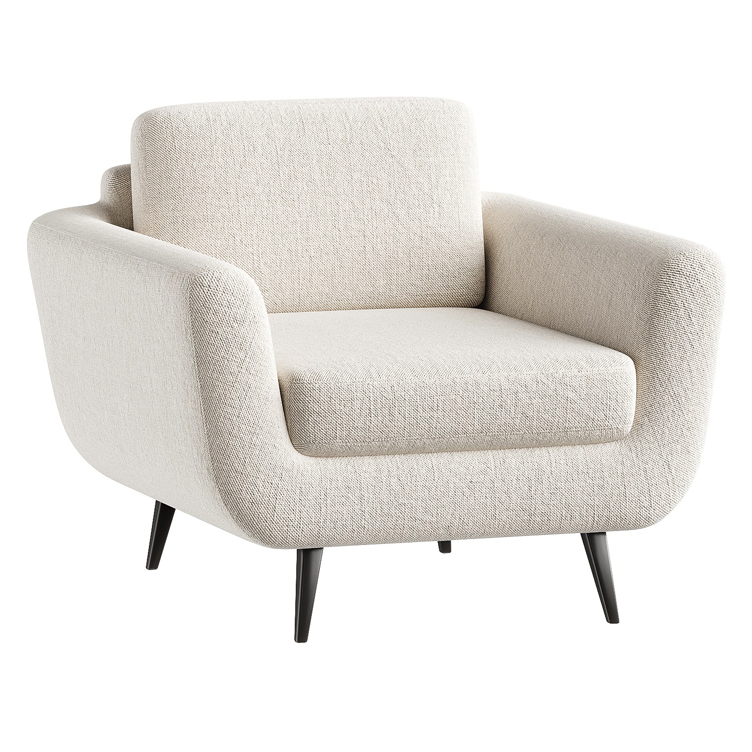 armchair 56 3D model_5