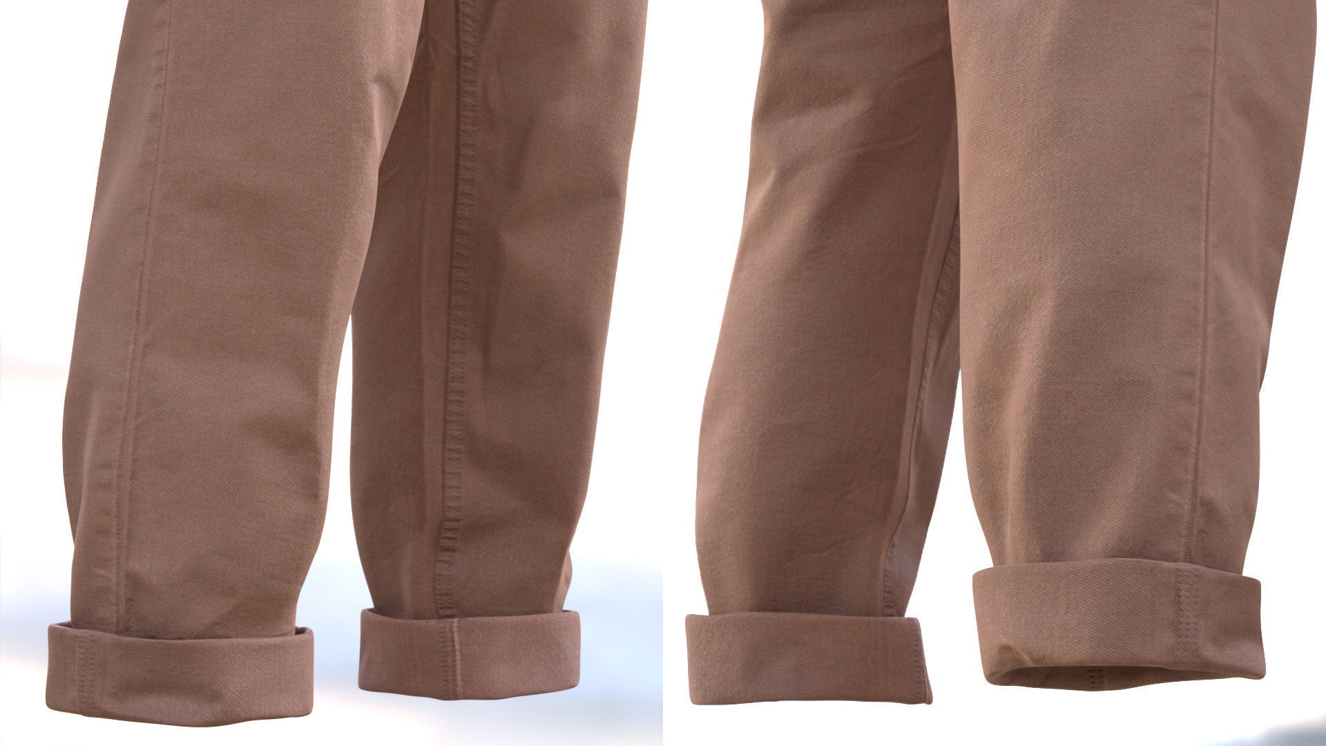 Trousers 72 - All MH Bodies and UE5 Skeletons - Rigged Low-poly 3D model_12
