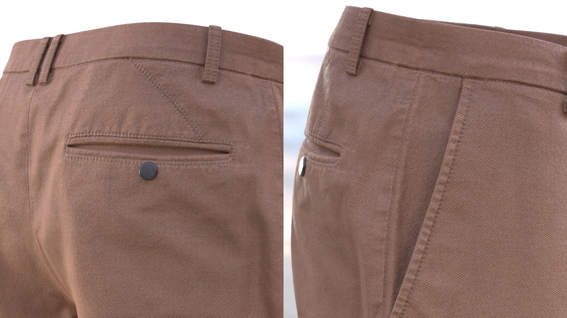 Trousers 72 - All MH Bodies and UE5 Skeletons - Rigged Low-poly 3D model_15