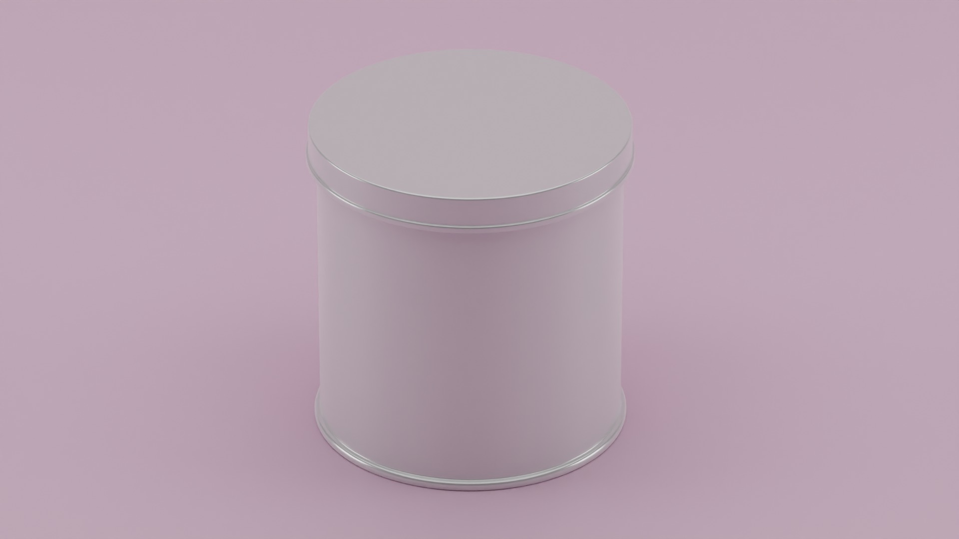 Tin can 3D model_1