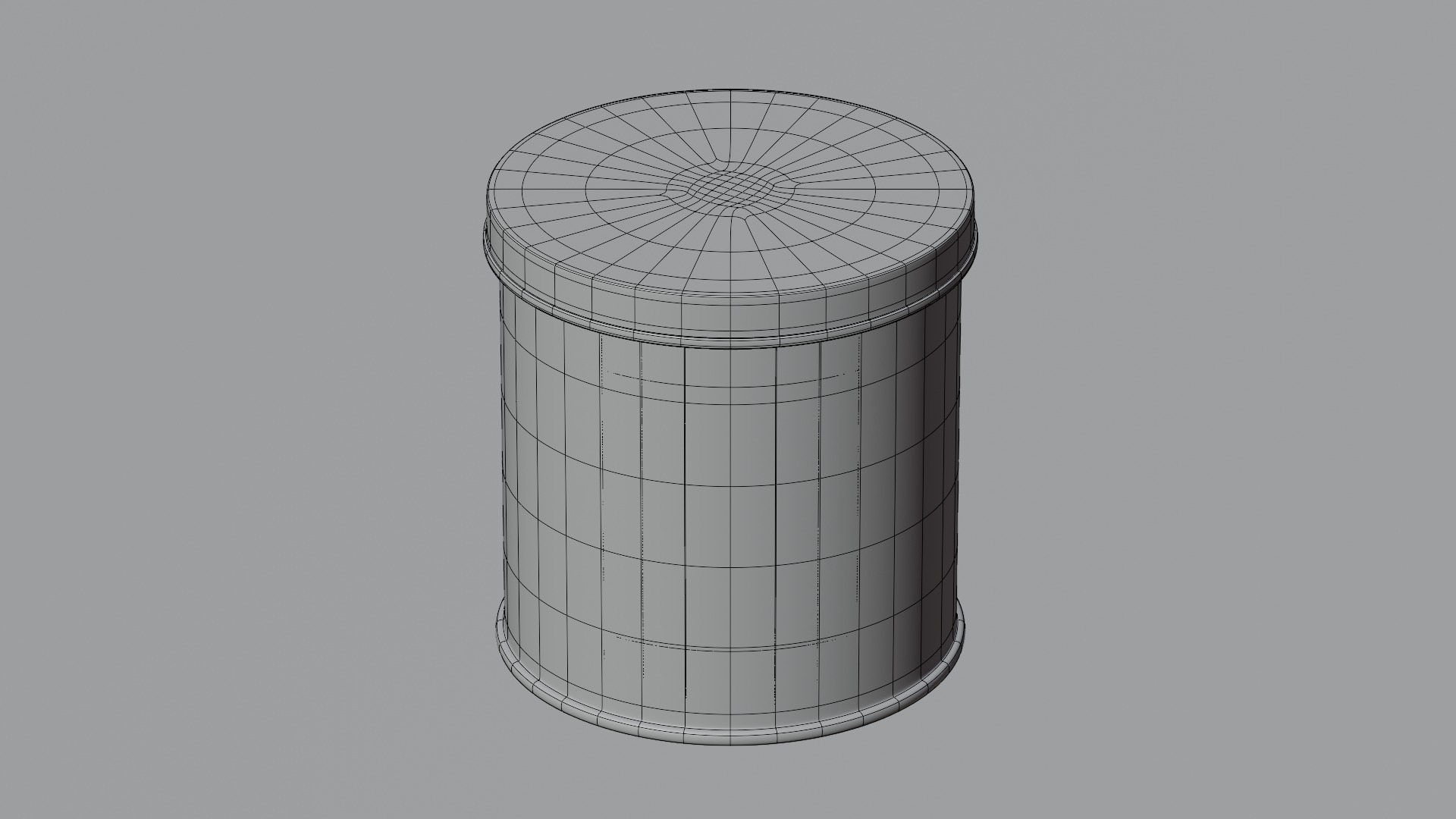 Tin can 3D model_7