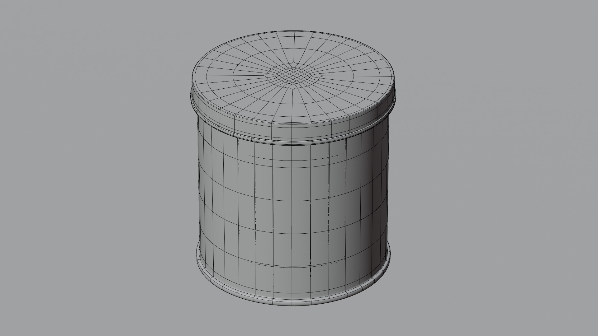 Tin can 3D model_6