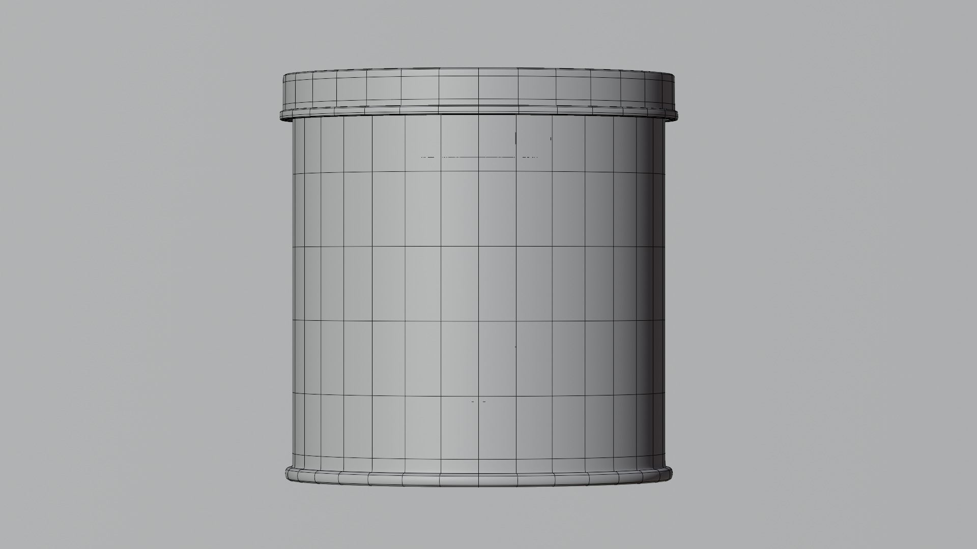 Tin can 3D model_5