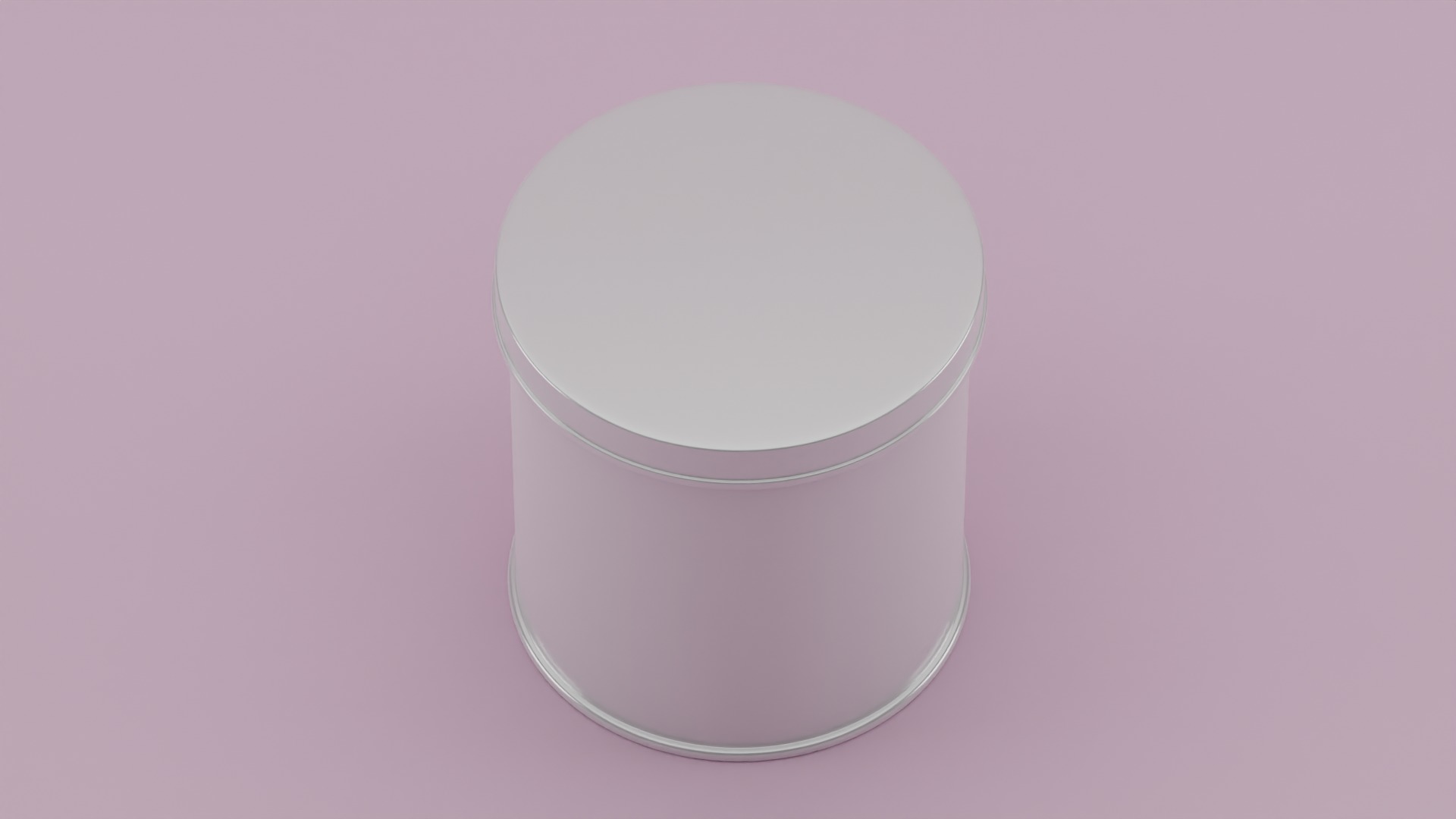 Tin can 3D model_3