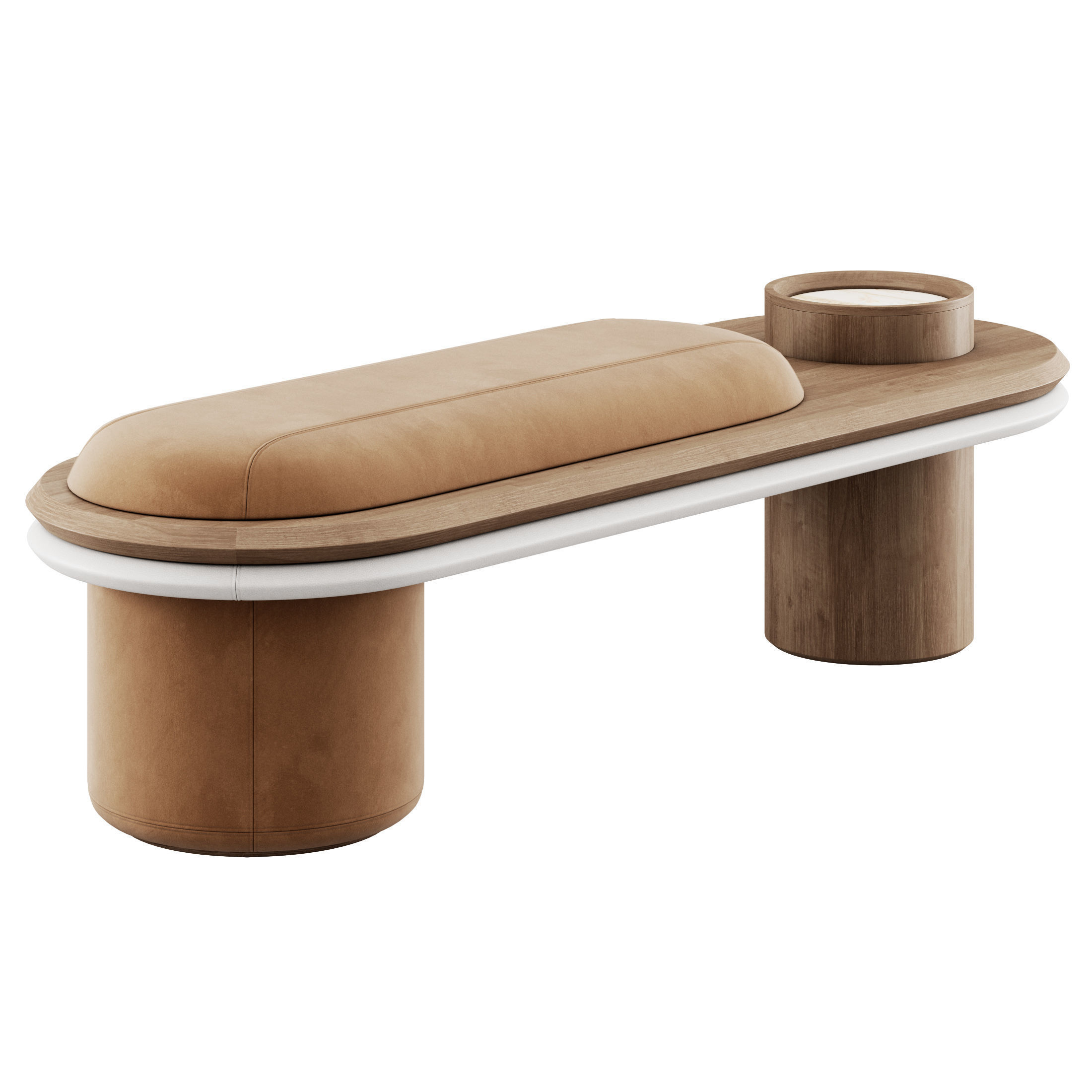 Liz Bench By Giorgetti 3D model_1
