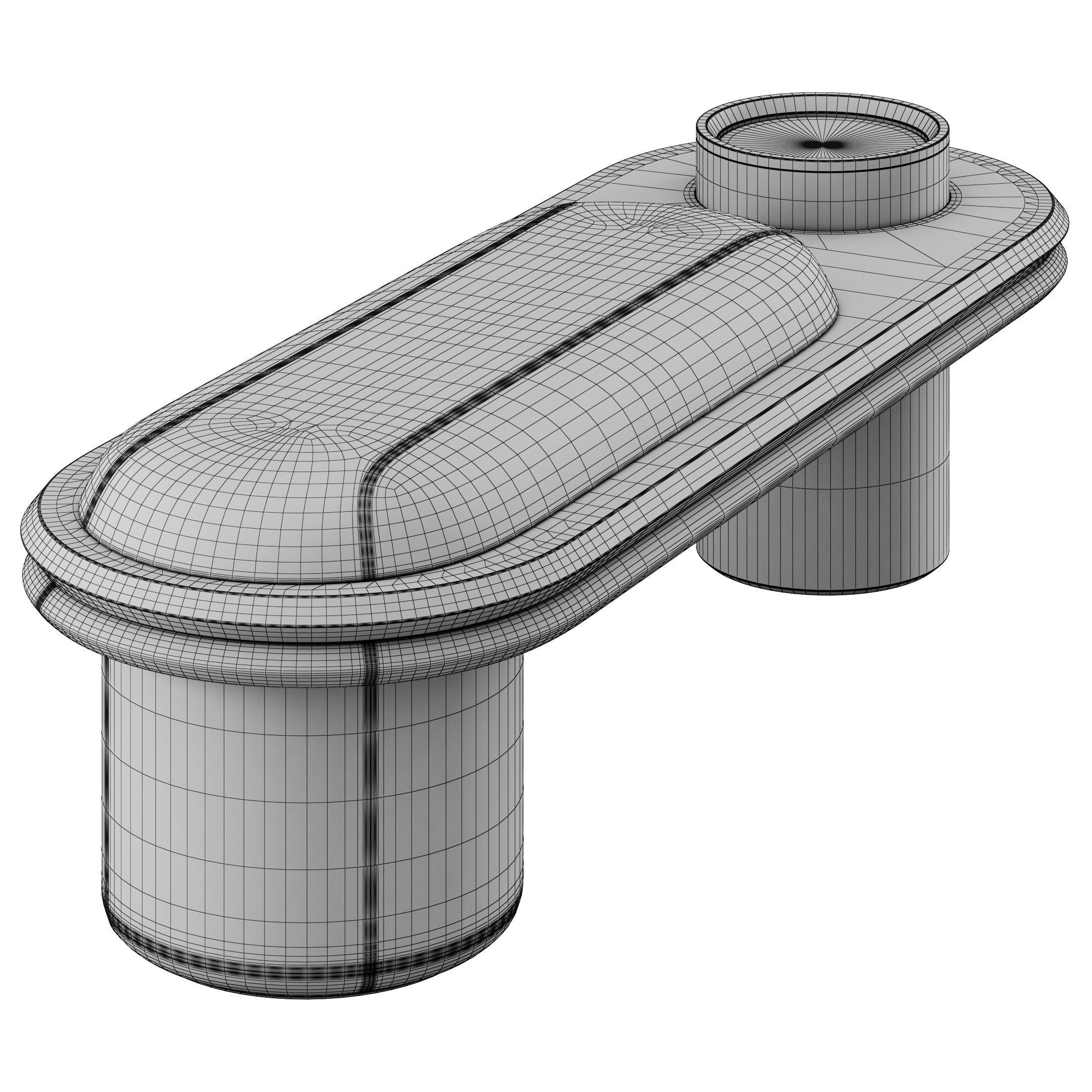 Liz Bench By Giorgetti 3D model_3