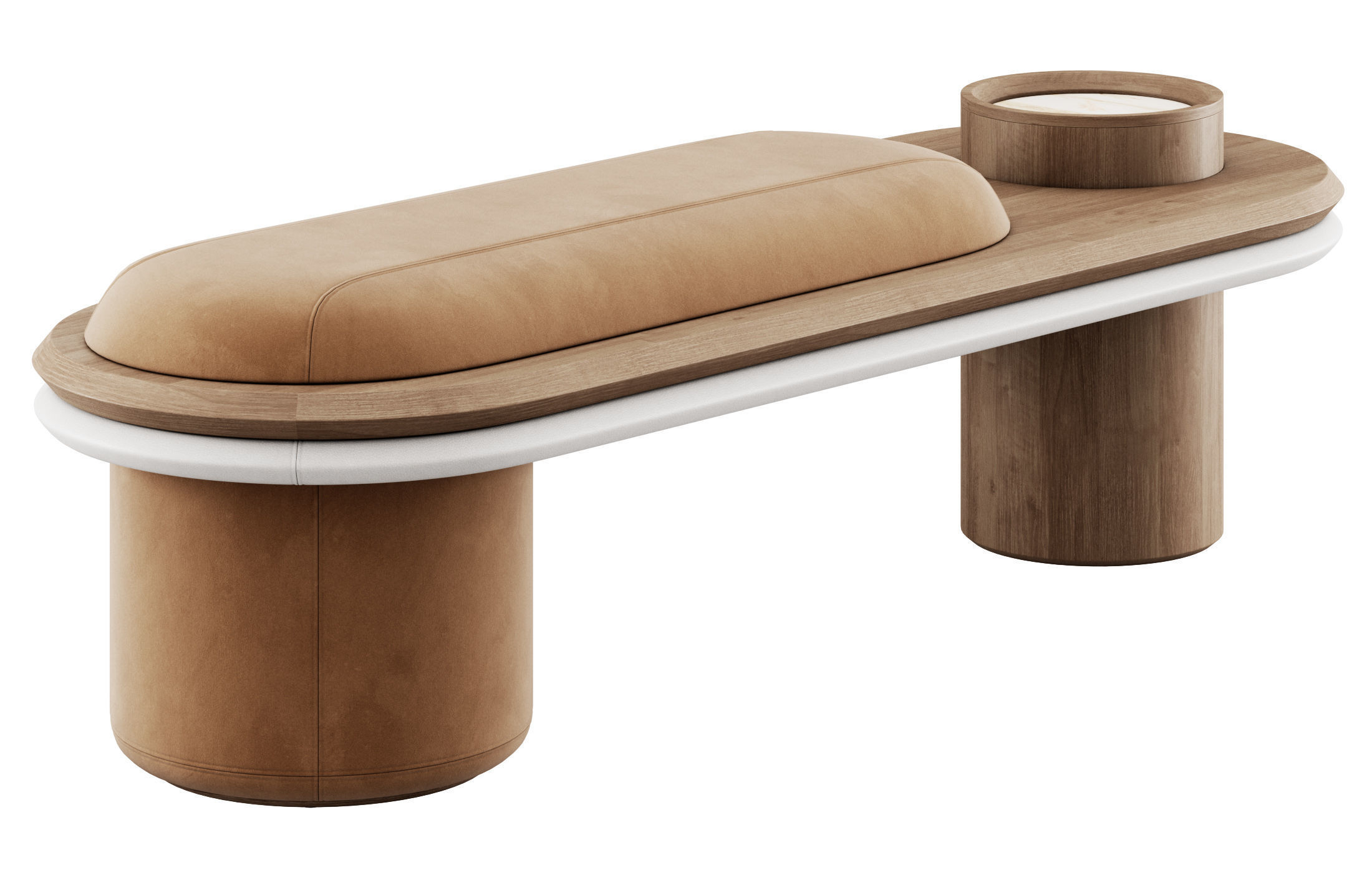 Liz Bench By Giorgetti 3D model_8