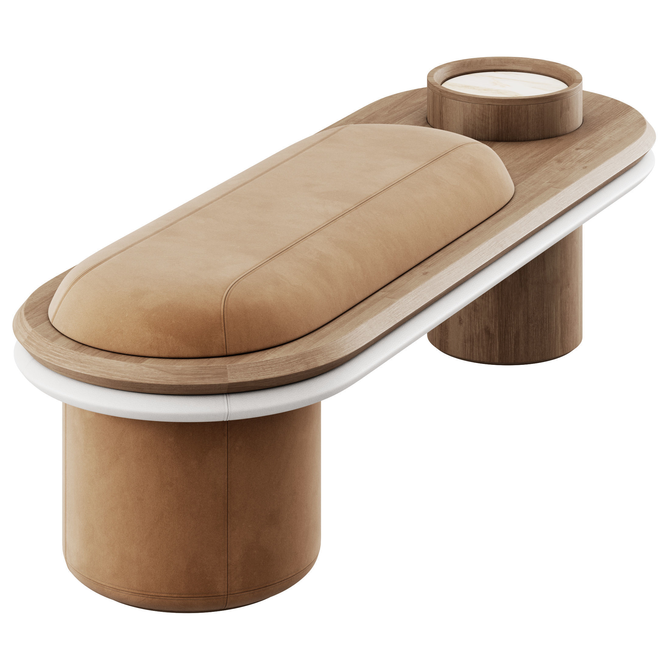 Liz Bench By Giorgetti 3D model_2