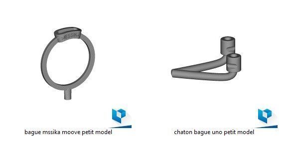 ring messika moove small 3D print model_2