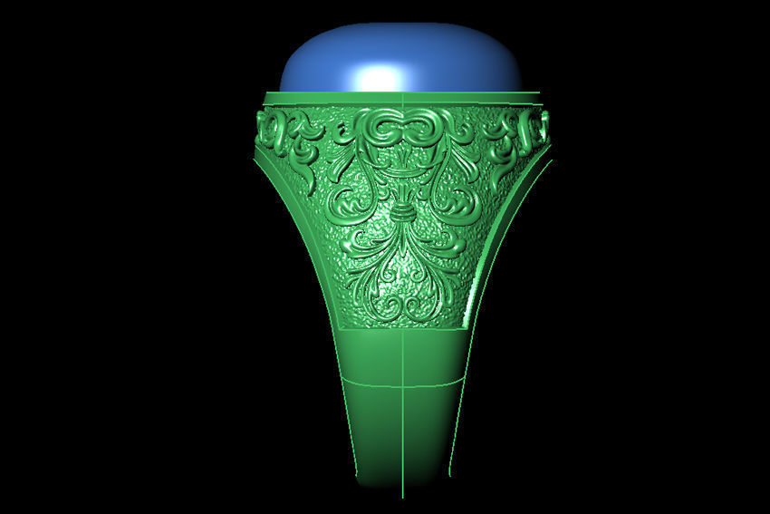 Ring - Signet 3D print model_5