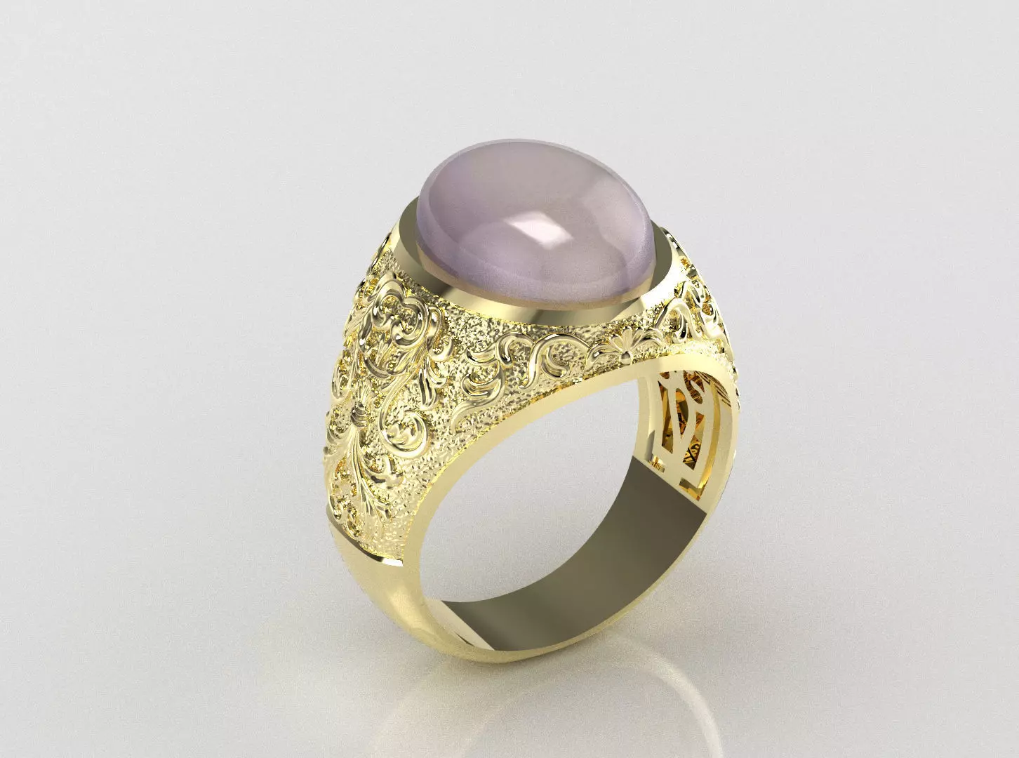 Ring - Signet 3D print model_0