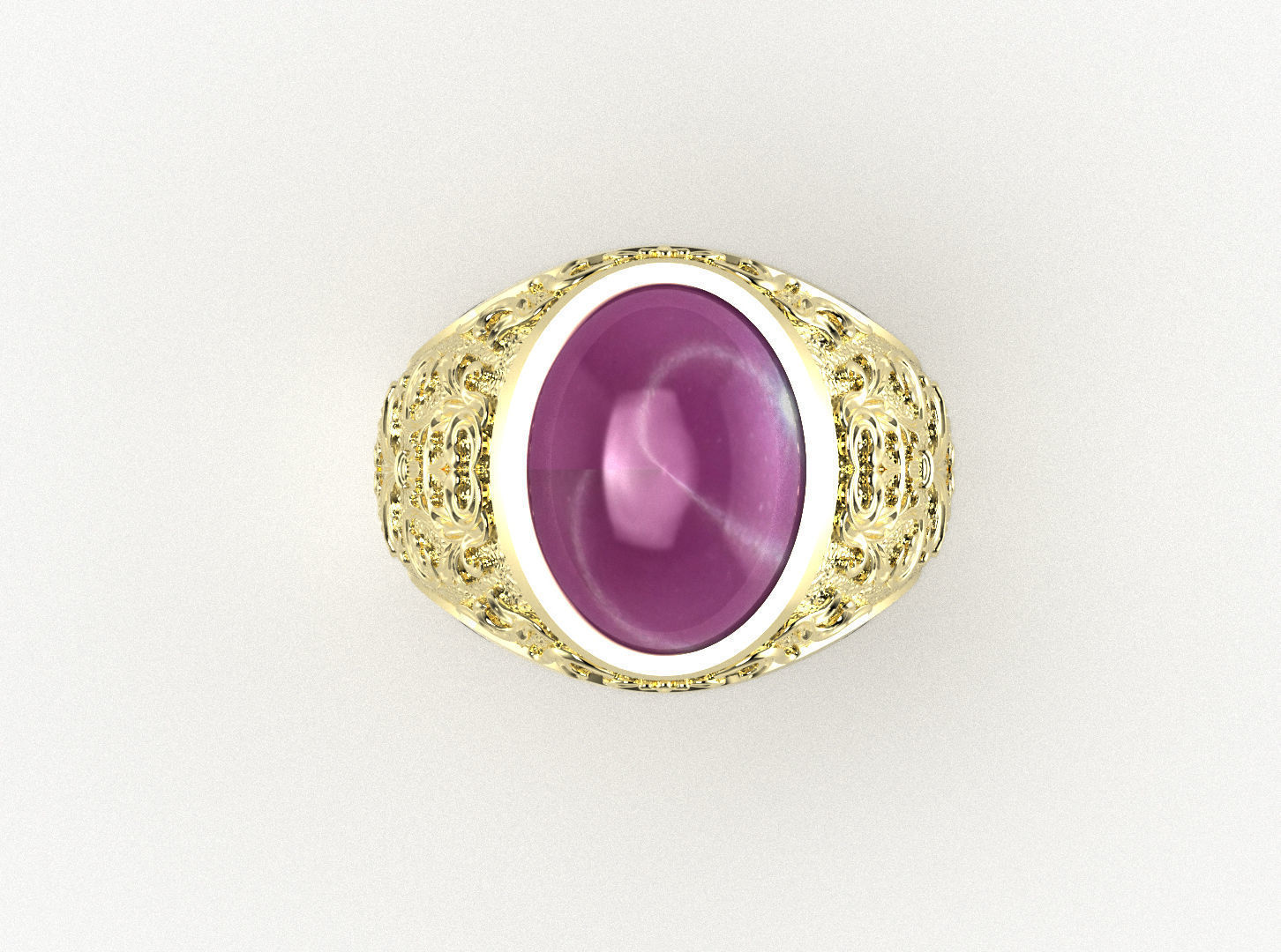Ring - Signet 3D print model_2