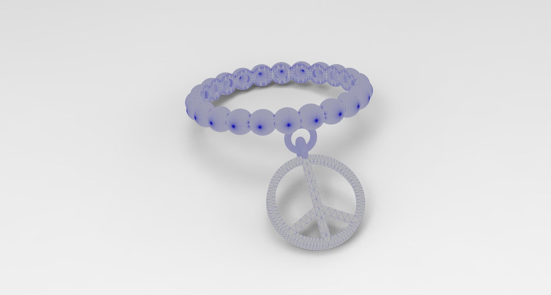 mummy Dangle ring 3D print model_7