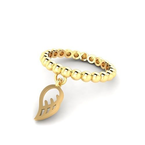 wing Dangle ring 3D print model