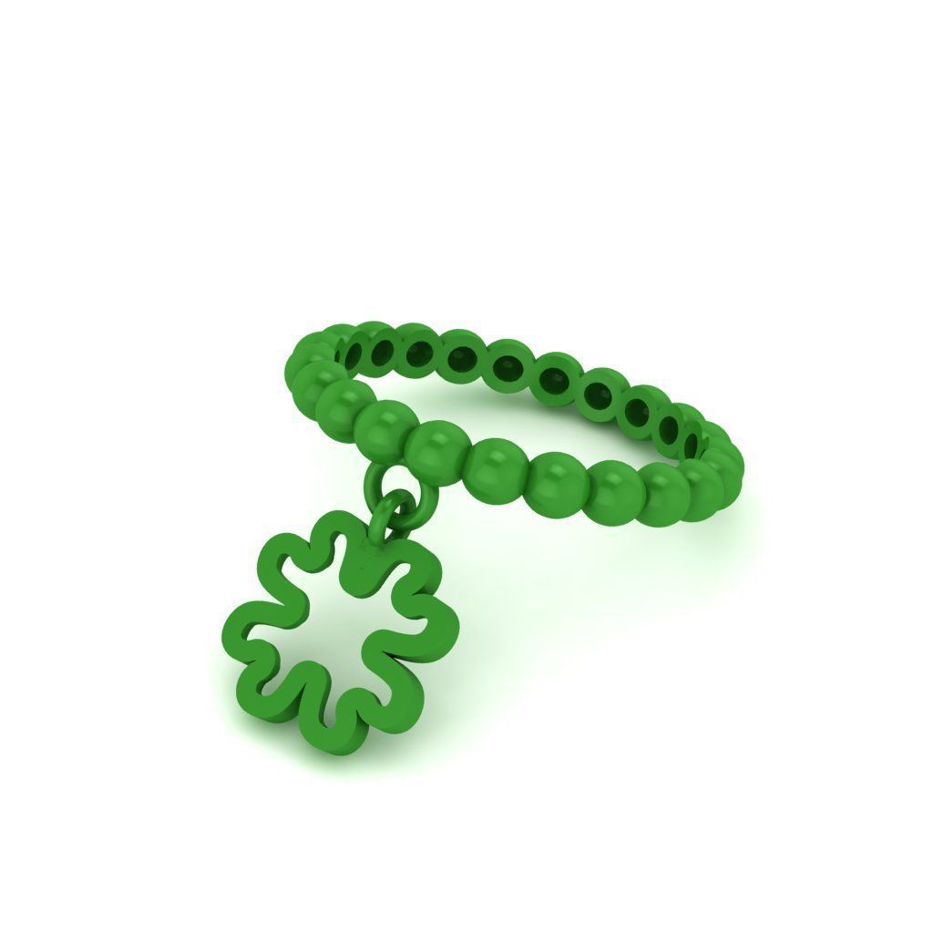 photoshop Dangle ring 3D print model_2