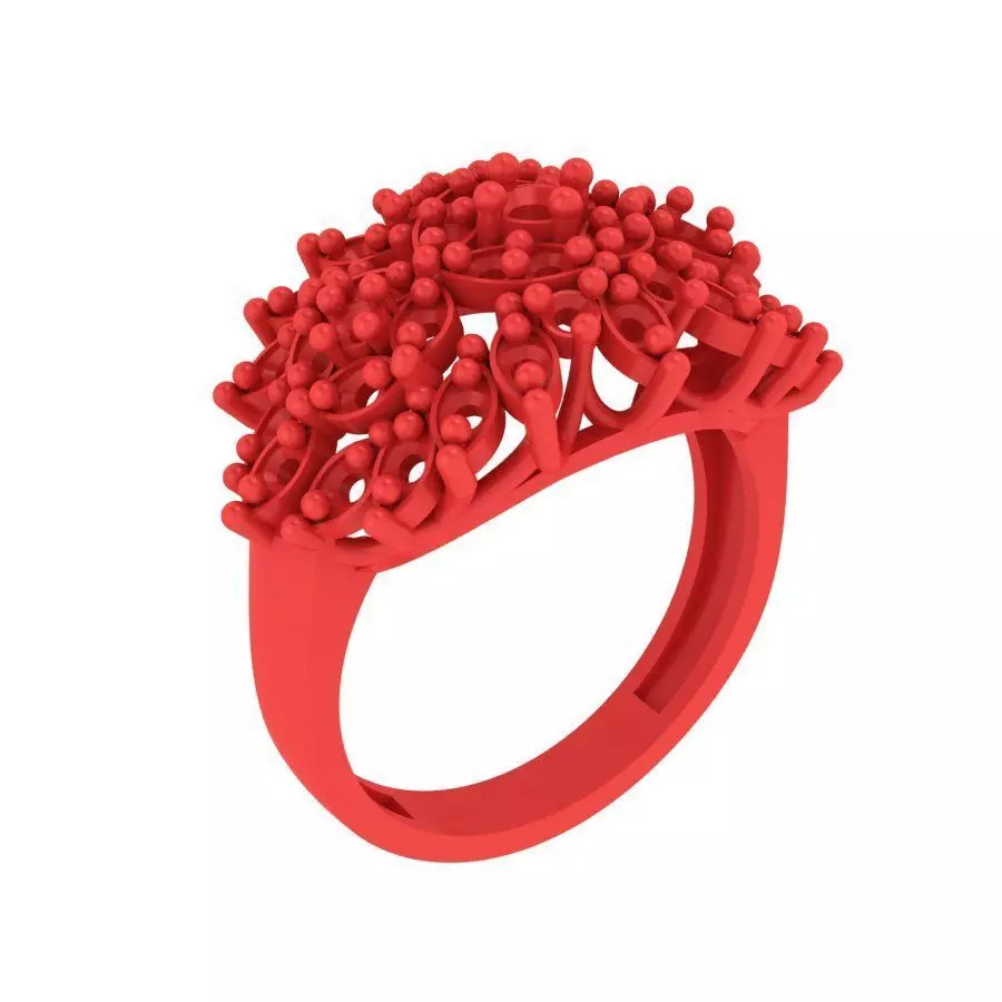 Flora Bloom 3D print model_6