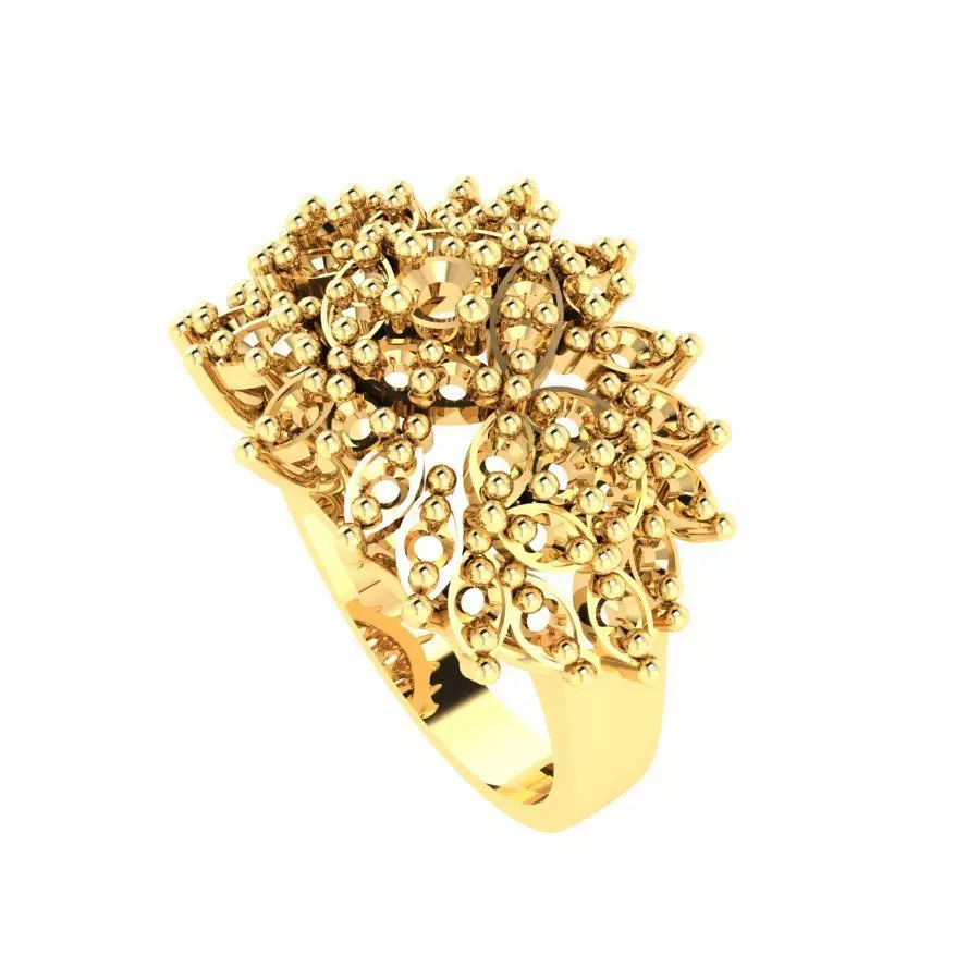 Flora Bloom 3D print model_2