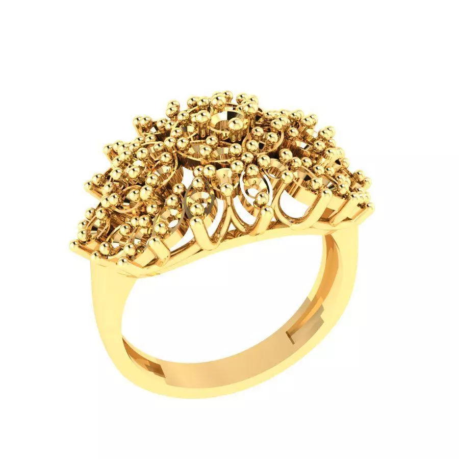 Flora Bloom 3D print model_4