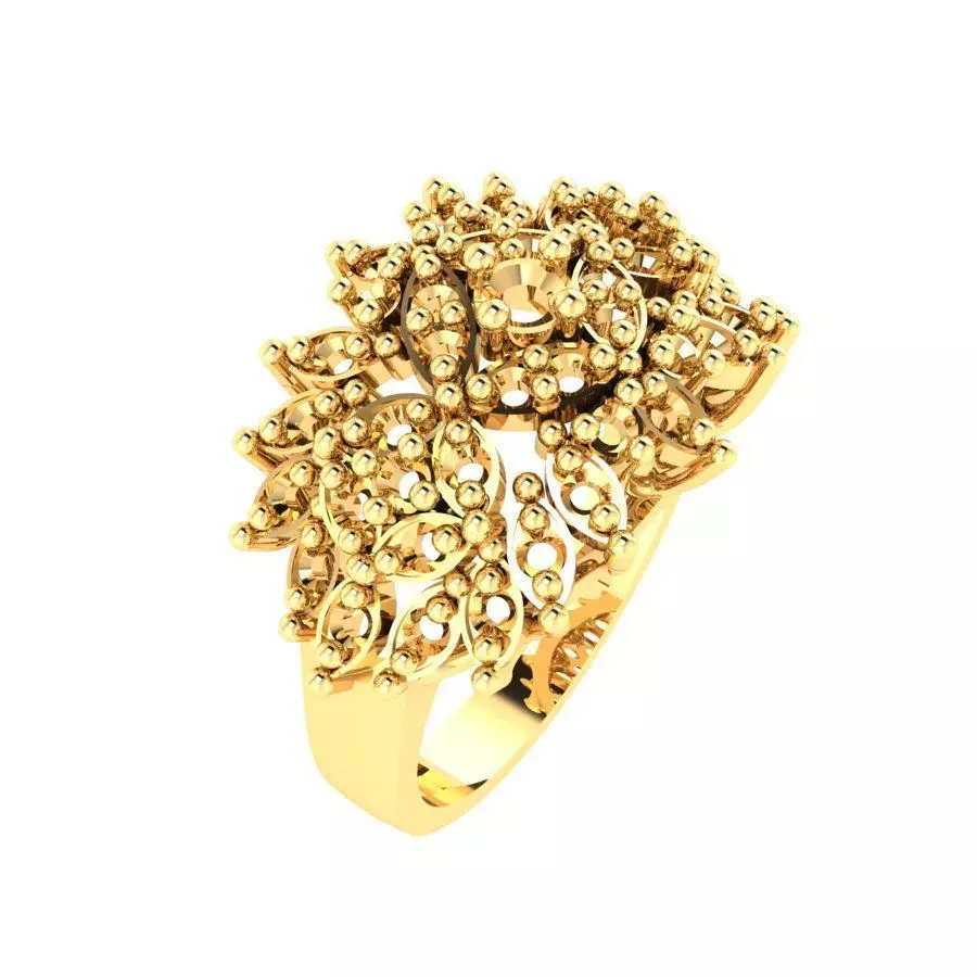 Flora Bloom 3D print model_1