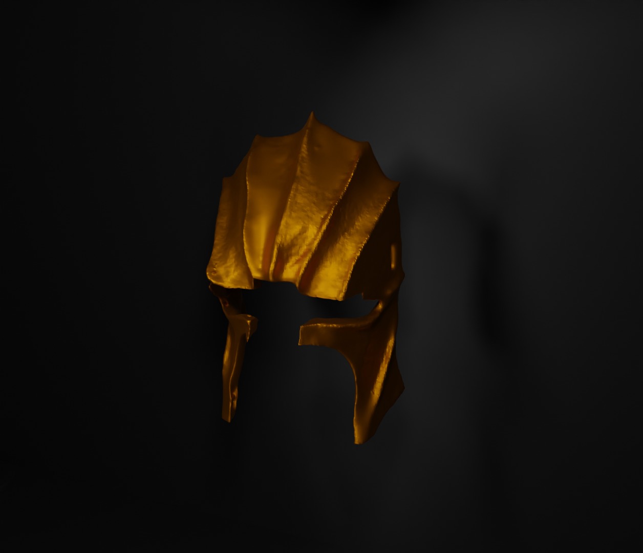 Troll Warrior Face Mask Helmet Troll Face Mask 3D print model_15