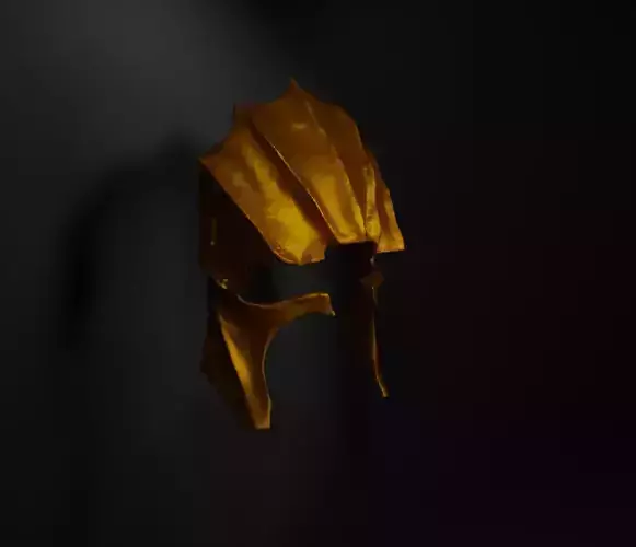 Rome Warrior Face Mask Helmet Gladiator Face Mask  3D print model