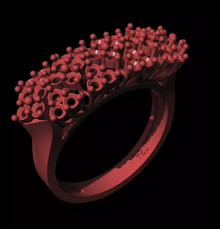 soliter ring 3D print model_0