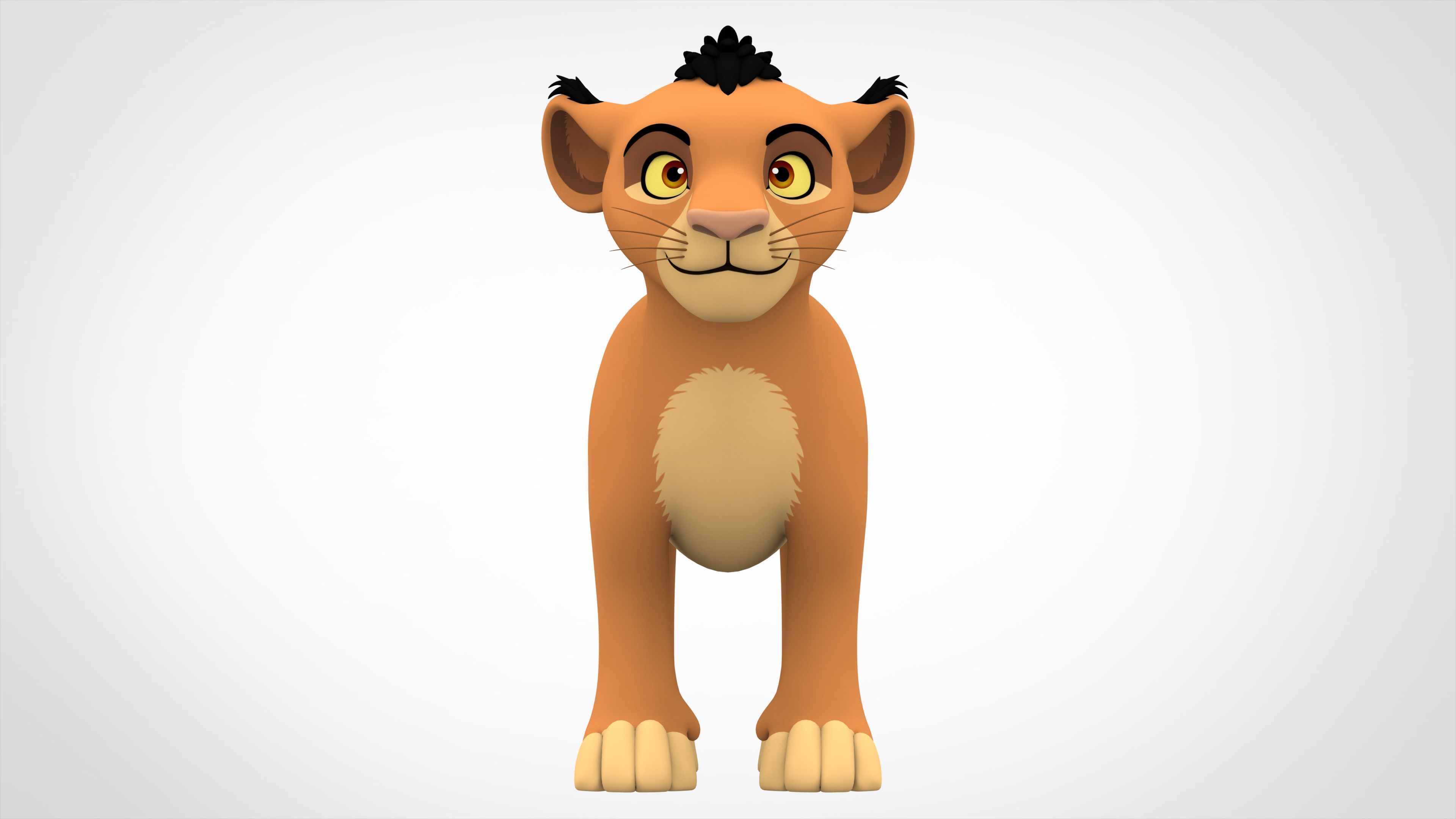 Malka Cub 3D model_1