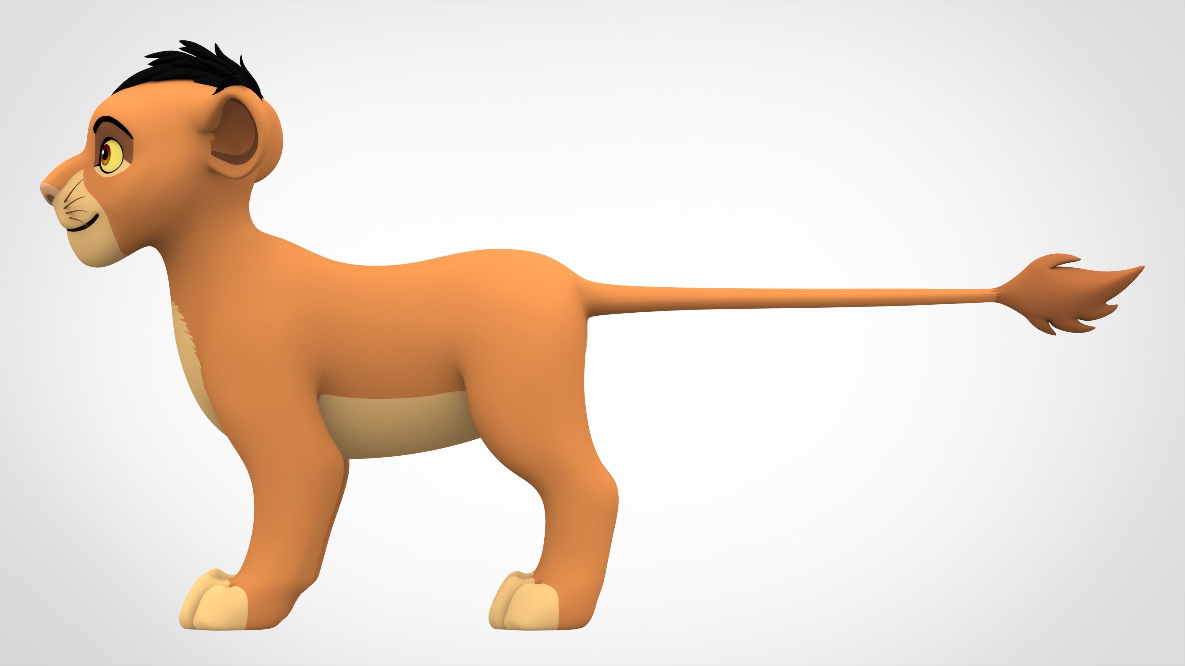 Malka Cub 3D model_2
