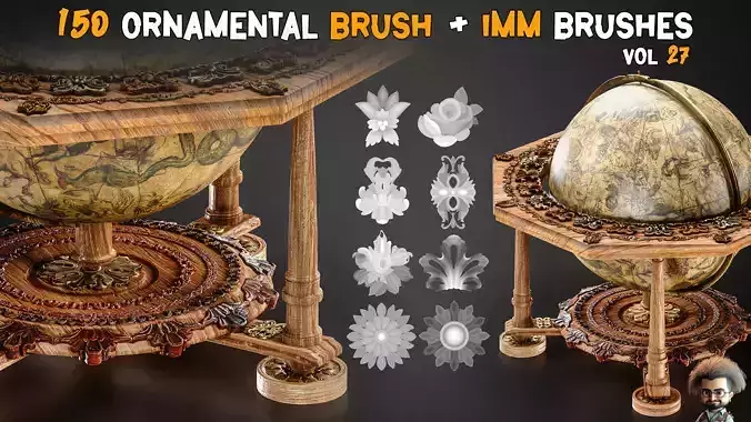 150 Ornamental Brush and  Imm Brushes   Vol 27