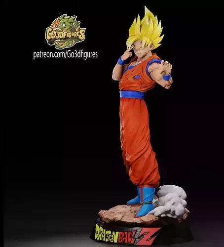 GUKU SSJ 3D print model