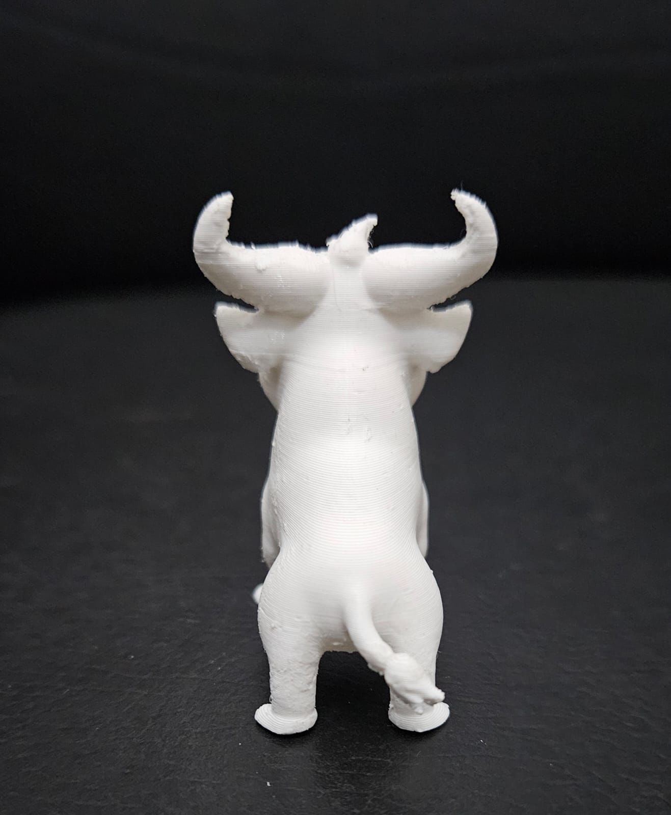 Cartoon Bull 3D print model_12