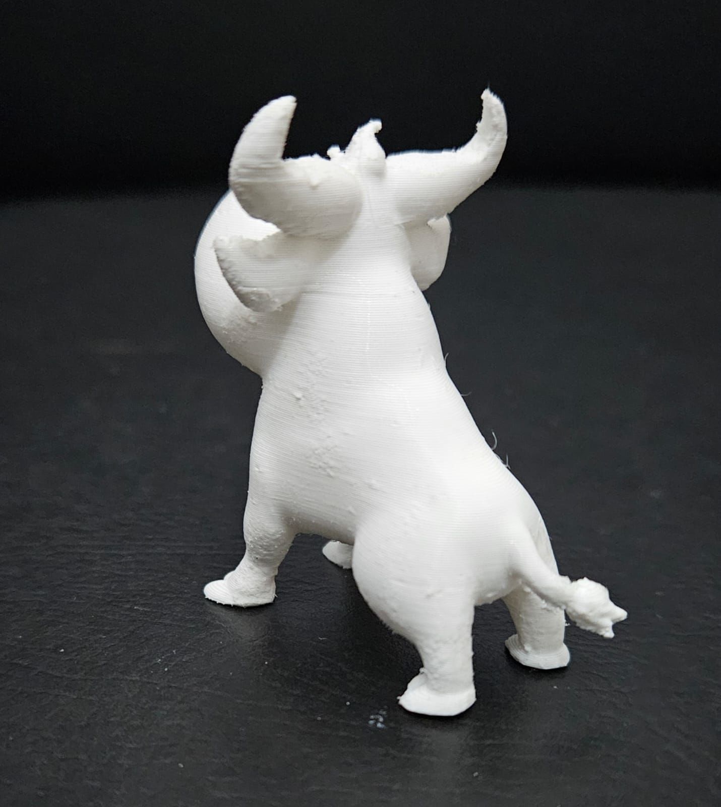 Cartoon Bull 3D print model_13