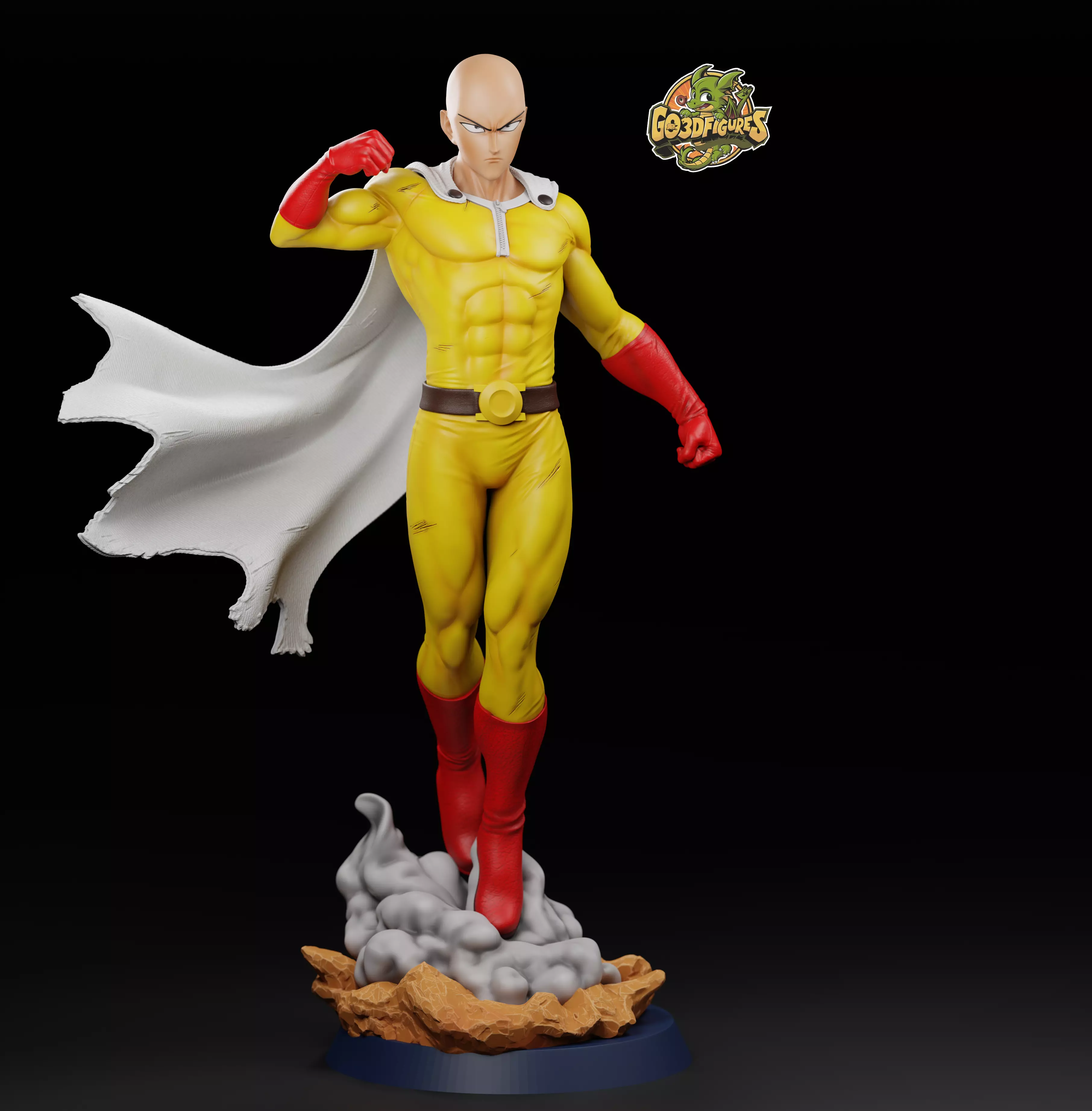 SAITAMA 3D print model_0